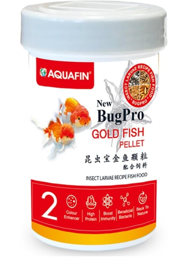 BugPro Gold Fish Pellet Volume - 90g