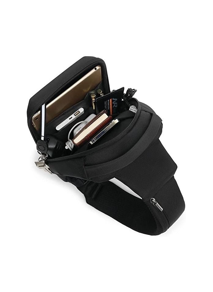 REBENUO BACKPACK FOR ONE SHOULDER HARD SHELL WITH USB AP-39 - Image 2