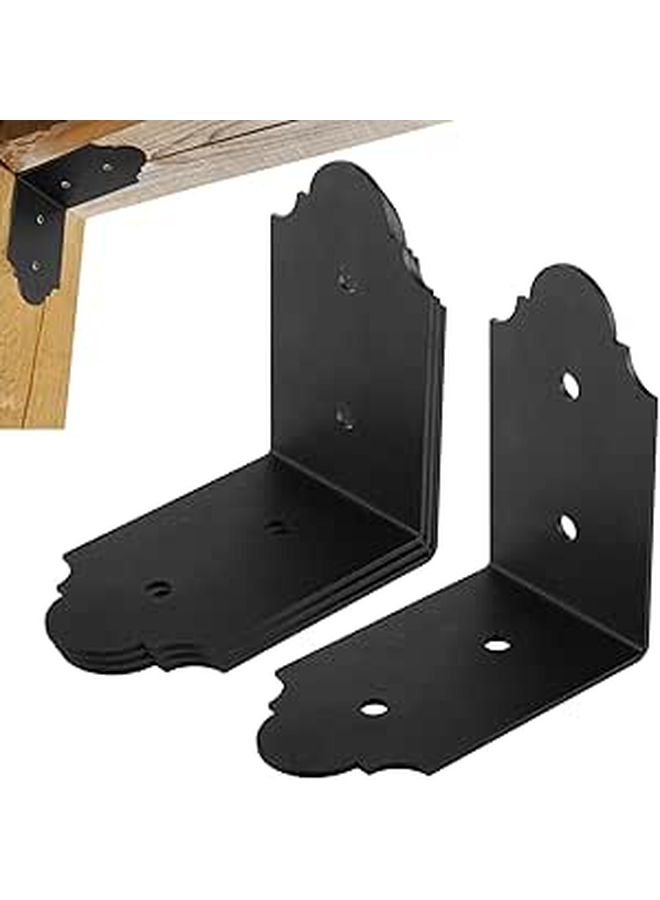 Heavy Duty 5 9 Inch L Bracket 90 Degree Metal Angle Bracket For Wood Shelving Beam Reinforcement - Image 1