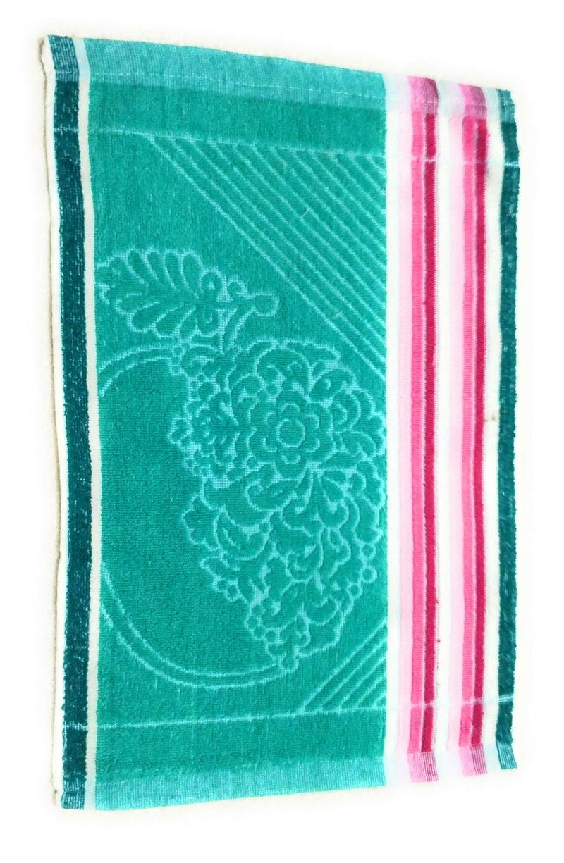 Cotton Colors Cotton Colors Floral Design Hand Towels (Medium, Multicolor, Pack of 8)_t105  - Image 3