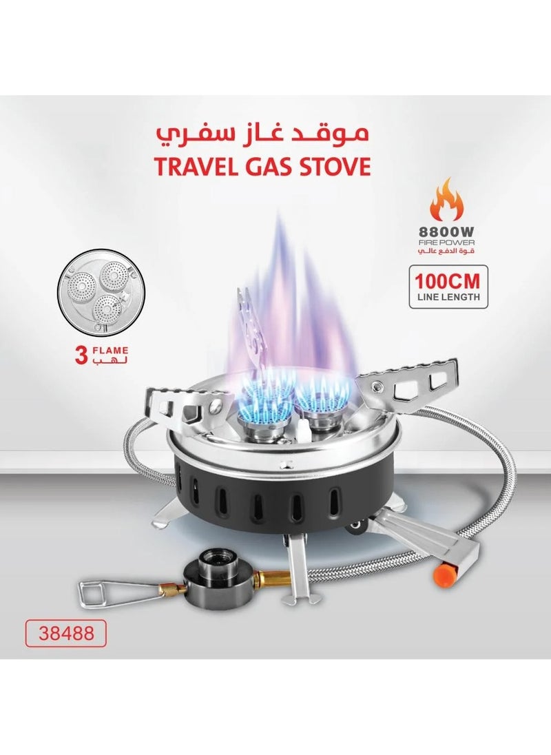 عائلة التخييم موقد غاز للسفر موقد غاز محمول CM-38488 