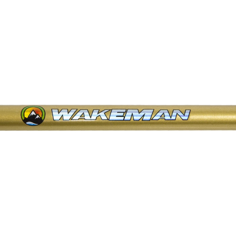 Wakeman Fishing Rod and Reel Combo - 2pc Strike Series Medium Action 78-Inch Spinning Reel Fishing Pole - Angling Gear for Bass and Trout by Wakeman (Gold), 6.5 feet - Image 5