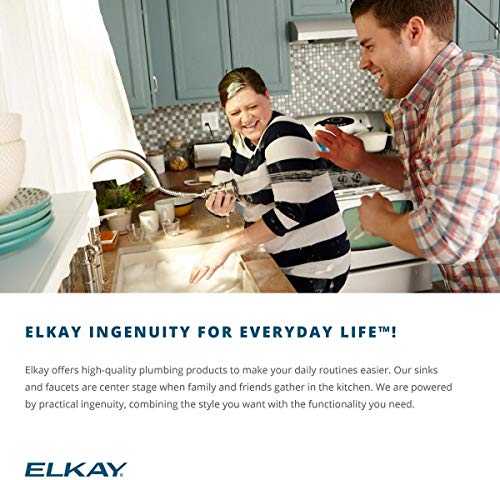 Elkay PSR1918 Celebrity 19" Drop In Single Basin Stainless Steel Kitchen Sink - 3 Faucet Holes - Image 4