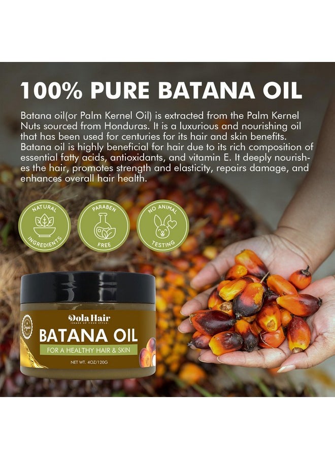 Dolahair Batana Oil for Hair Growth Organics 100% Natural Pure Batana Hair Oil Batana Oil Nourishes Damaged Hair raw Batana Butter Prevent Hair Loss Natural Hair Growth Oil and Conditioner  - Image 2