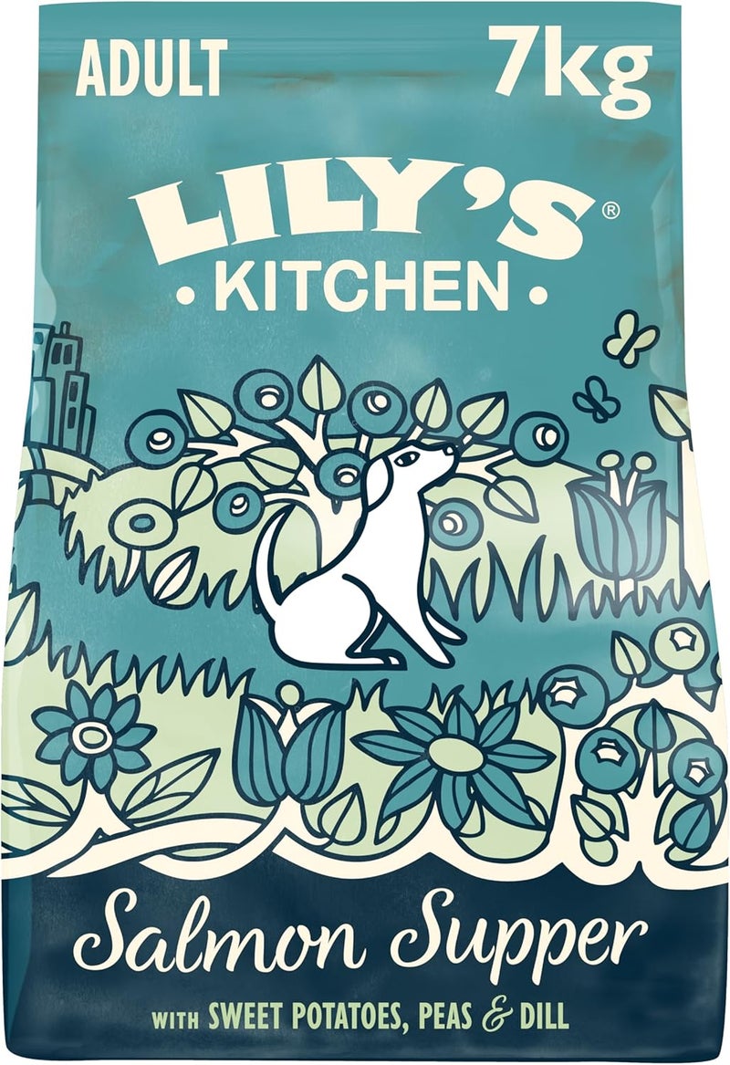 Lily's Kitchen Salmon Supper Adult Dry Dog Food - 7KG - Image 1