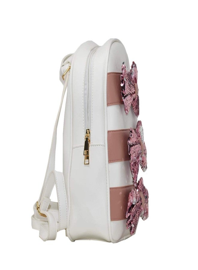 TYPIFY Designer 2Pcs Combo Backpack and Sling Bag Purse for Women, Fashion PU Shoulder Bag Handbags for College Office Bag Girls - Image 3