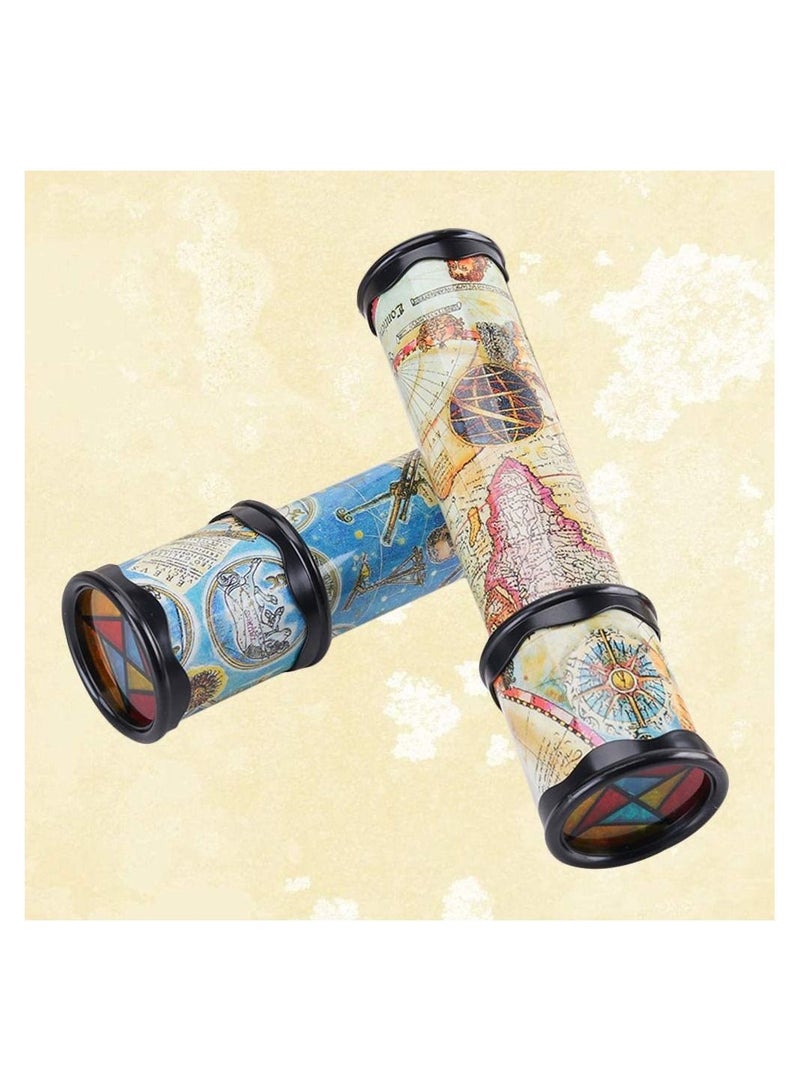 SYOSI 2pcs Classic Magic Kaleidoscope Toy Novelty Games Toy Educational Toys for Kids Children (Random Color) - Image 2