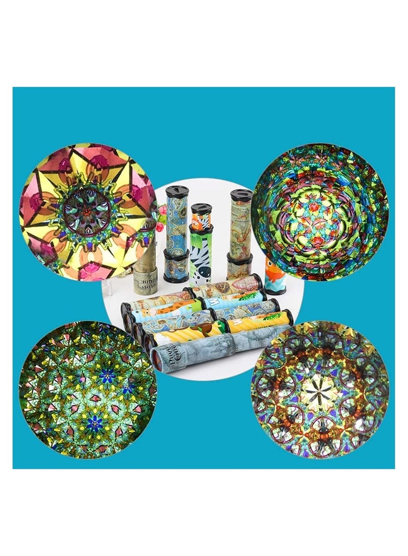 SYOSI 2pcs Classic Magic Kaleidoscope Toy Novelty Games Toy Educational Toys for Kids Children (Random Color) - Image 5