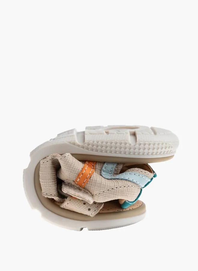 Pablosky Boys' Stitch Detail Floaters With Hook And Loop Closure
