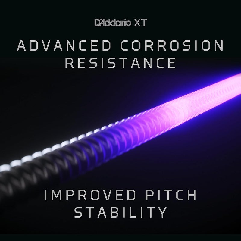 D'Addario XT Nickel Coated Electric Guitar Strings 09-42 - Image 4