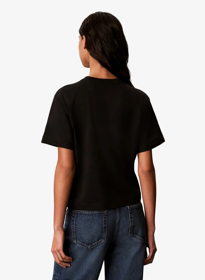 Calvin Klein Jeans Distressed Monologo Boxy T-Shirt