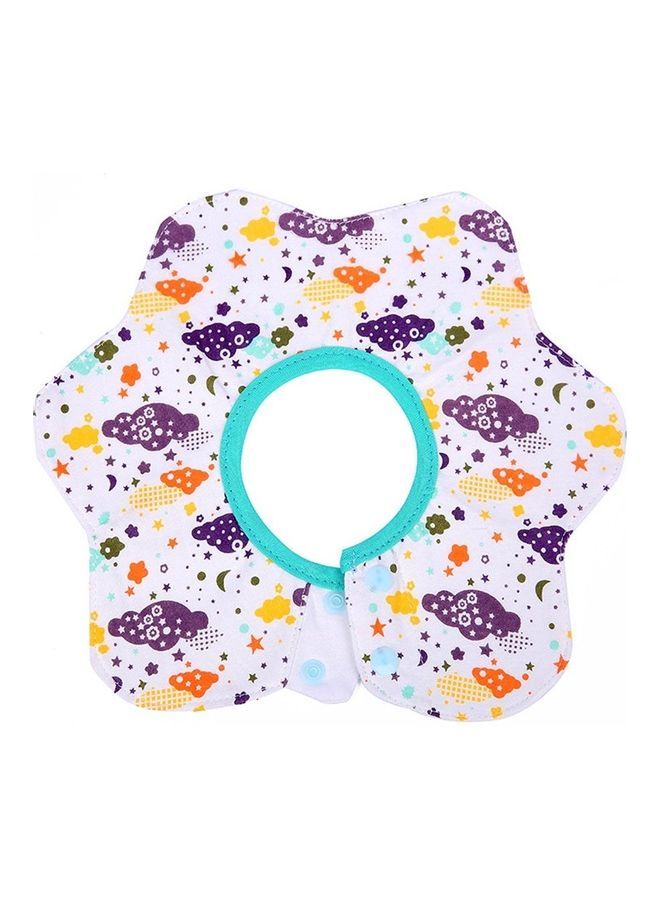 NIBEMINENT Cute Cartoon Waterproof Soft Cotton Baby Drool Bibs For Feeding