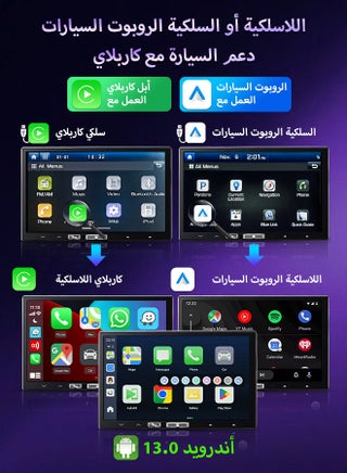 CarlinKit UHD CarPlay Android Auto HDMI Output Box Android 13 Snapdragon6225 8GB+128GB GPS YouTube Netflix IPTV FOTA System Upgrade - view 2