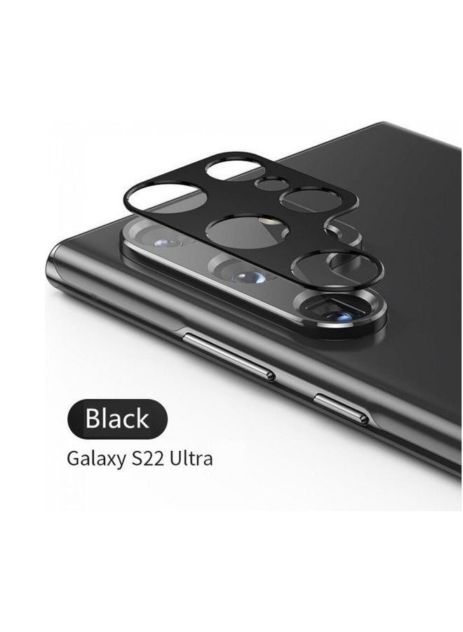 BORTONY 2-Piece Camera Lens Protector For Samsung Galaxy S22 Ultra - Image 2