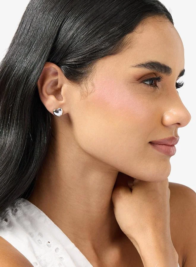 GUESS Iconique Non-Logo Earrings