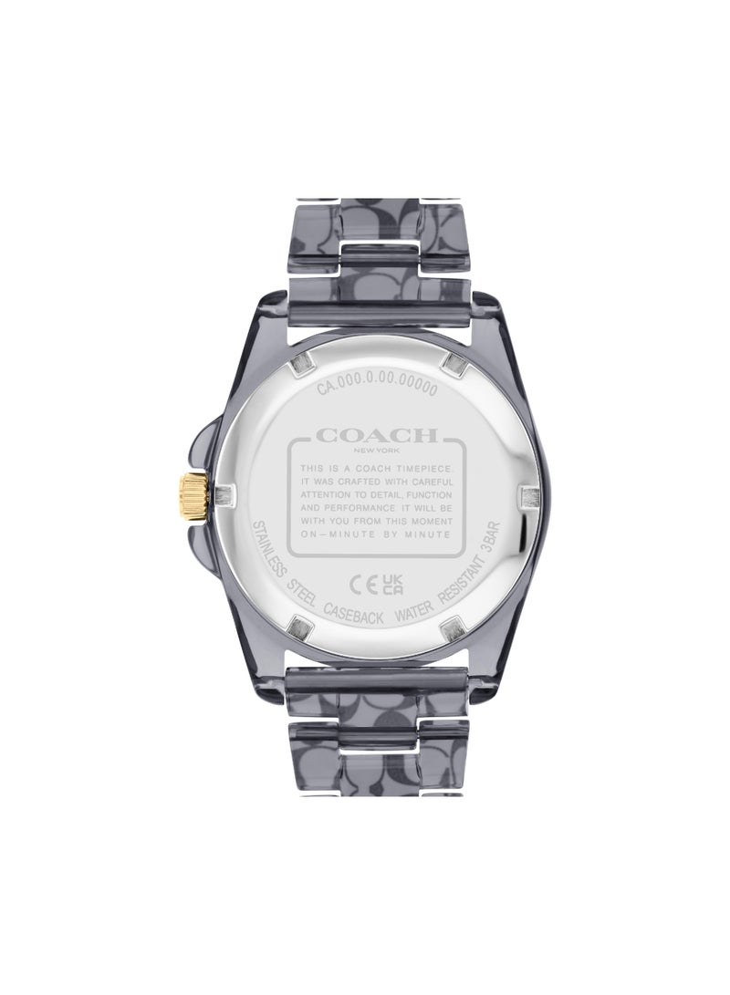 COACH Round Analog Women's Grey Case Watch - 14504273  - Image 3