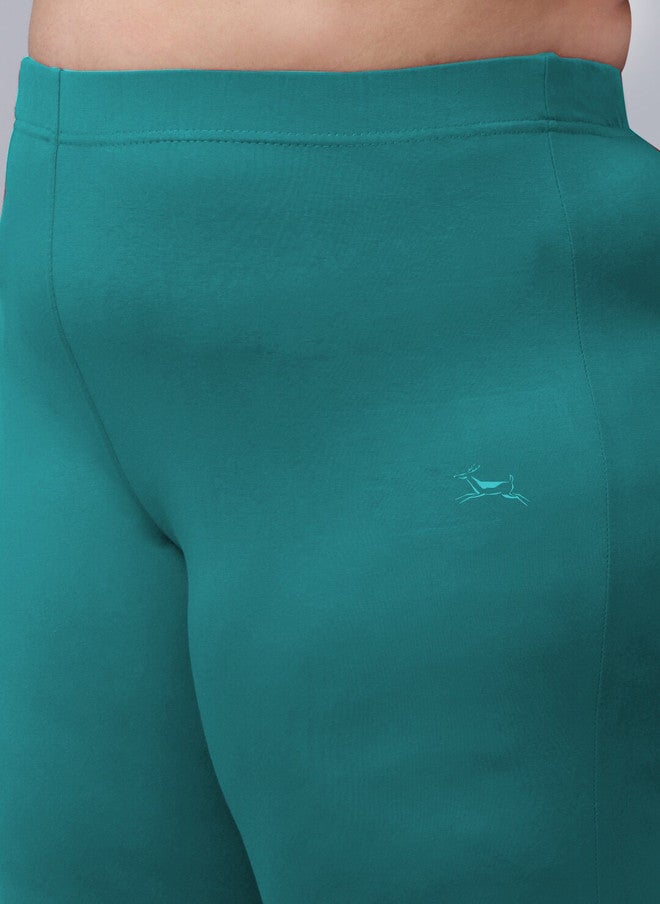 Trend Level Women Plus Size Super Easy Wash Regular Fit Cotton Cigarette Trousers - Image 5