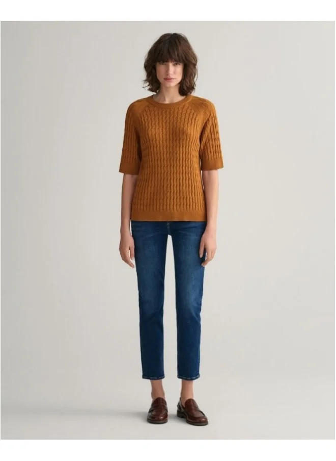 غانت Gant Slim Fit Cropped Jeans