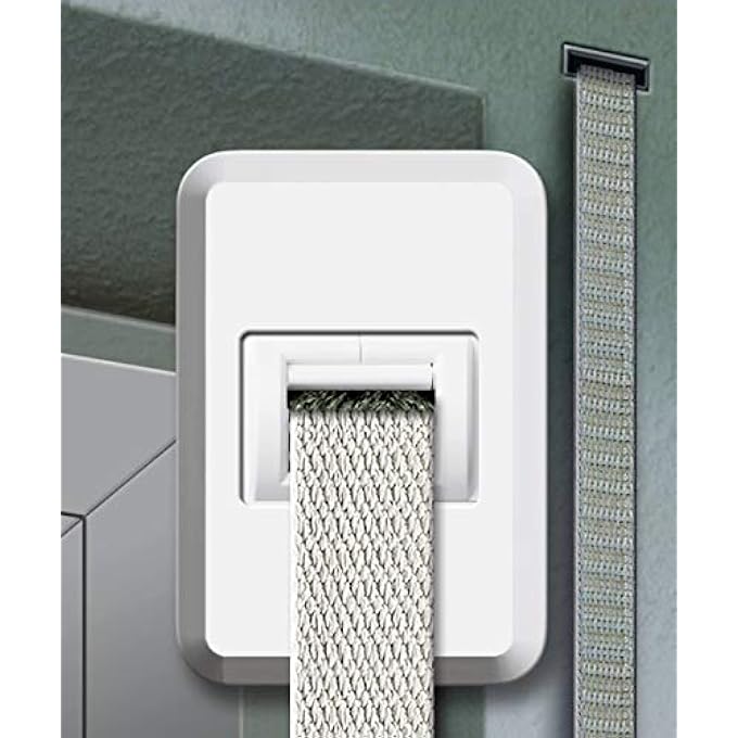 51208 Duo Maxi Roller Blind Belt Guide White With Brush Gasket For 18-23 Mm Wide Belt Without Removing Roller Belt - Image 2