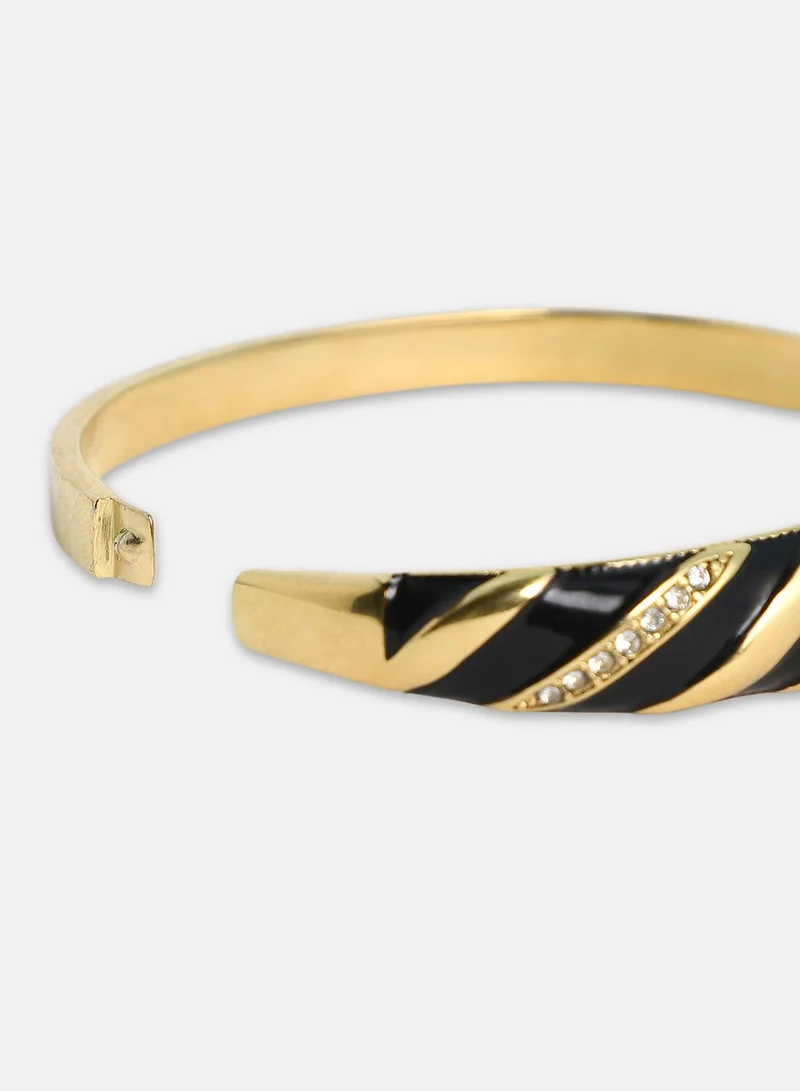 سوهي Women's The Candy-Stripe Bangle Bracelet