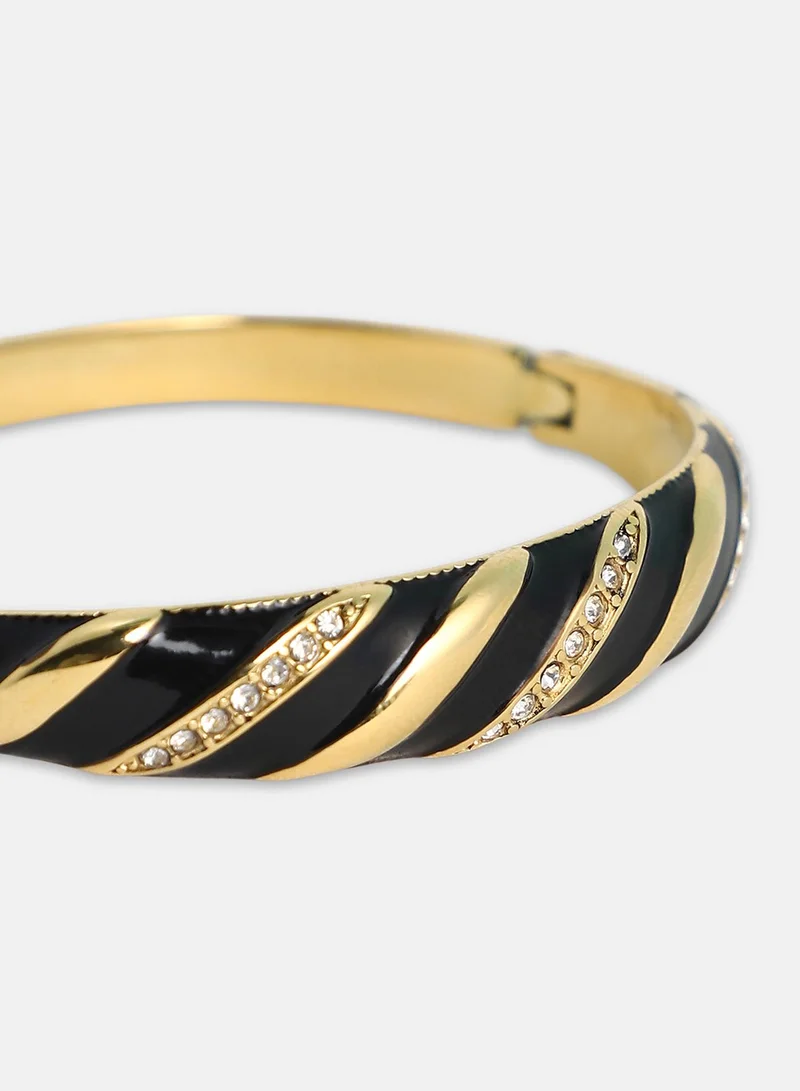 سوهي Women's The Candy-Stripe Bangle Bracelet