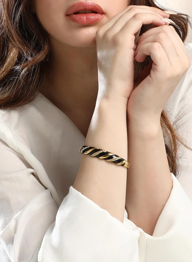 سوهي Women's The Candy-Stripe Bangle Bracelet