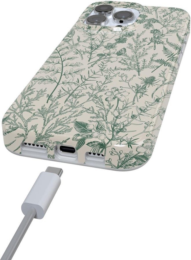 Casely iPhone 16 Pro Case | Field of Flowers | Pastel Floral | Classic Ultra Slim Case Design | Compatible with MagSafe - Image 2