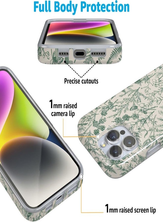 Casely iPhone 16 Pro Case | Field of Flowers | Pastel Floral | Classic Ultra Slim Case Design | Compatible with MagSafe - Image 5