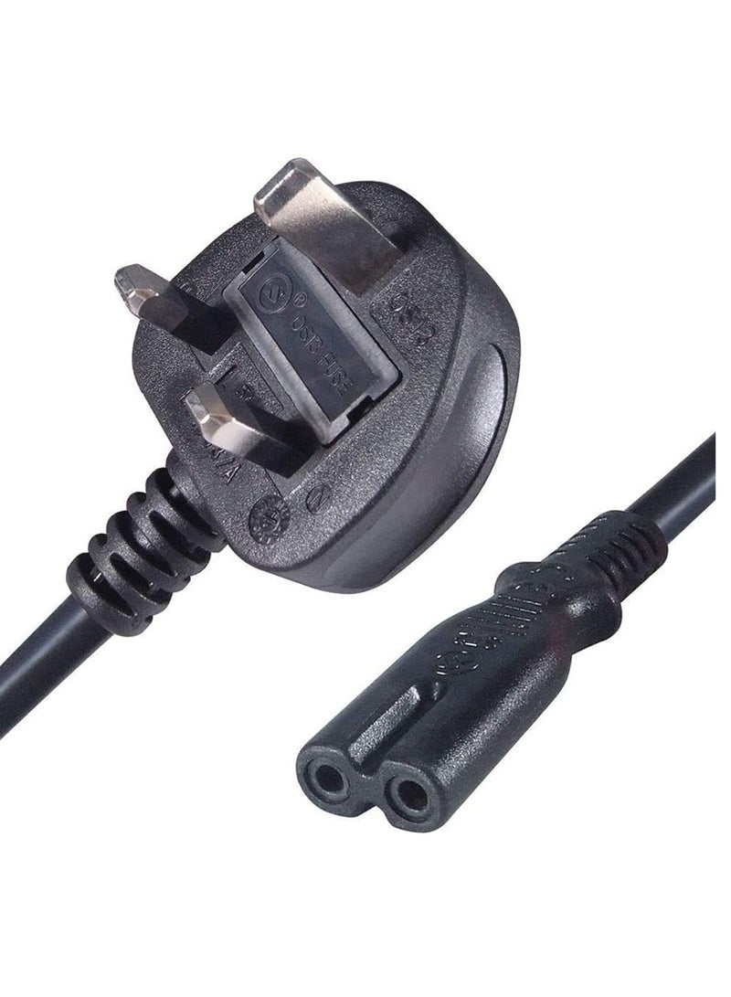 Cable AC Power Cord Cable for Samsung LG-TCL Sony-TV Compatible For HP Printer PS3/PS4/PS5 AC Wall Plug (1.5M) - Image 1