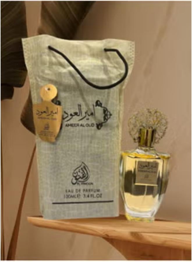 الفنون عطر الفنون أمير العود، أو دو بارفيوم للجنسين، 100 مل - تجربة شرقية بلمسة من الفخامة - Image 3