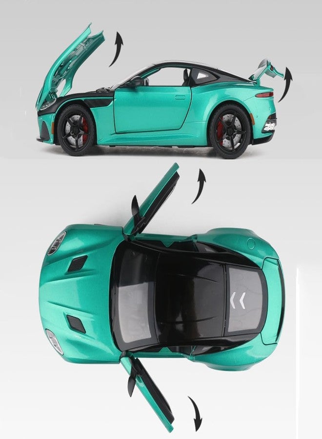 DARVICE 1:24 Scale Model Aston Martin Toy Car Metal Diecast Sound Light Pullback Toy Car for Kids - Image 3