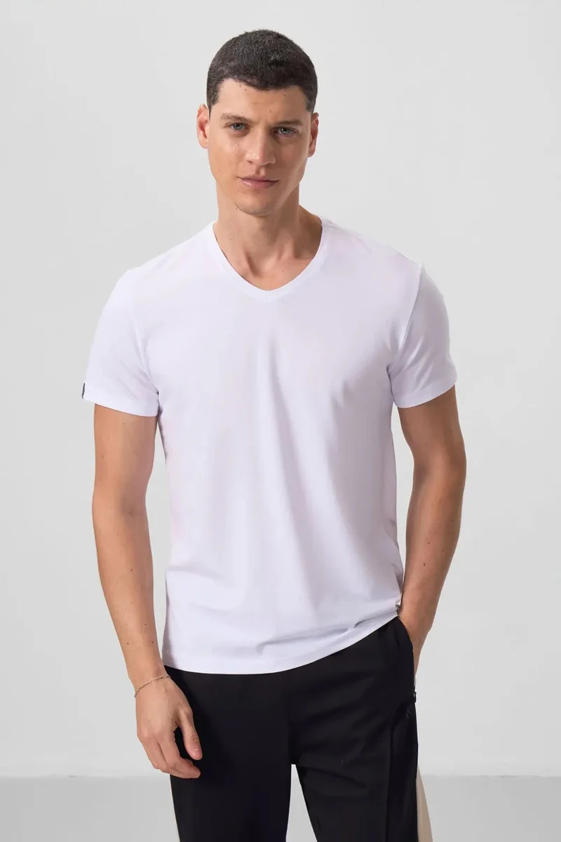 Tommylife TOMMY Men's V-Neck Short Sleeve T-Shirt