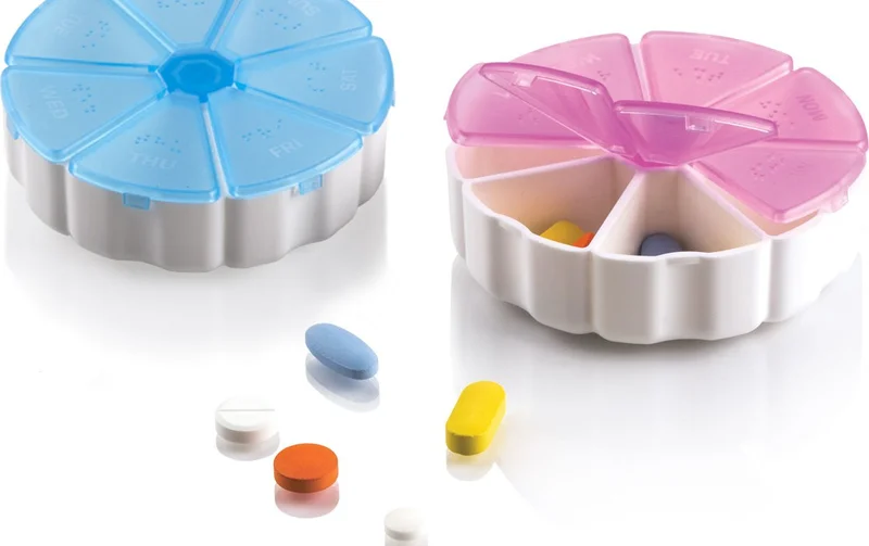 5 دي ام Cepavm Weekly Medicine Box