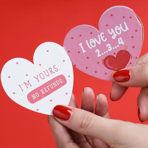 Oye Happy – Carousel of Hearts Bunter Card | Romantic Chain Heart Greeting Card | Cute Love Surprise Card for Girlfriend, Boyfriend, Husband & Wife | Proposal & Anniversary - Image 4