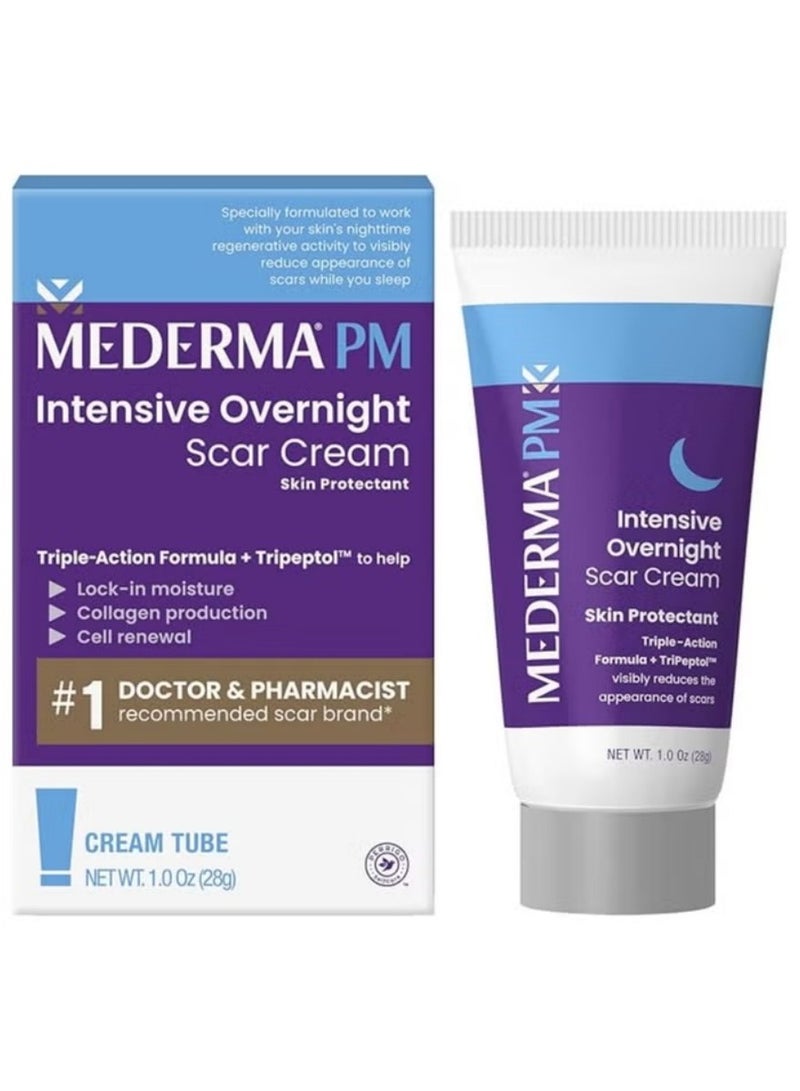 Mederma PM Intensive Overnight Scar Cream - Advanced Night Treatment (28g) - Image 2