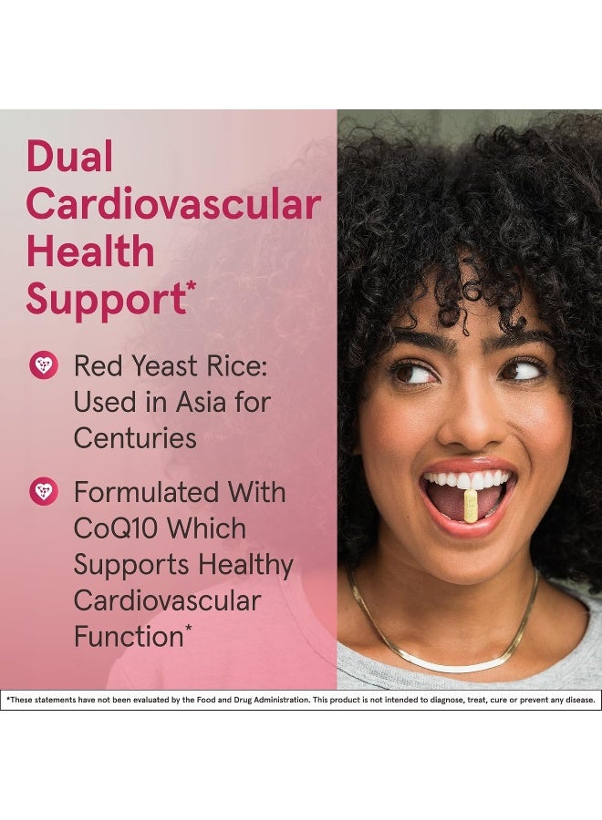 Jarrow Formulas Complementary Red Yeast Rice (600 mg)+ Co-Q10 Formula (50 mg), 120 Count - Image 4