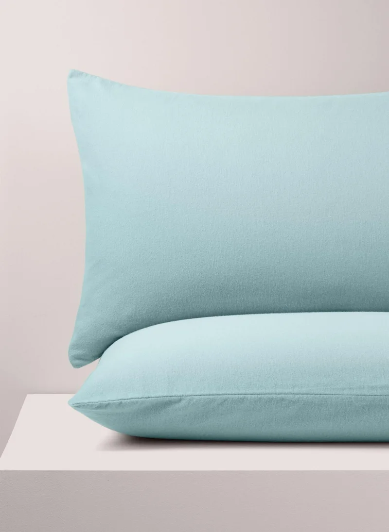 ماتلان Blue Housewife Pillowcase Pair