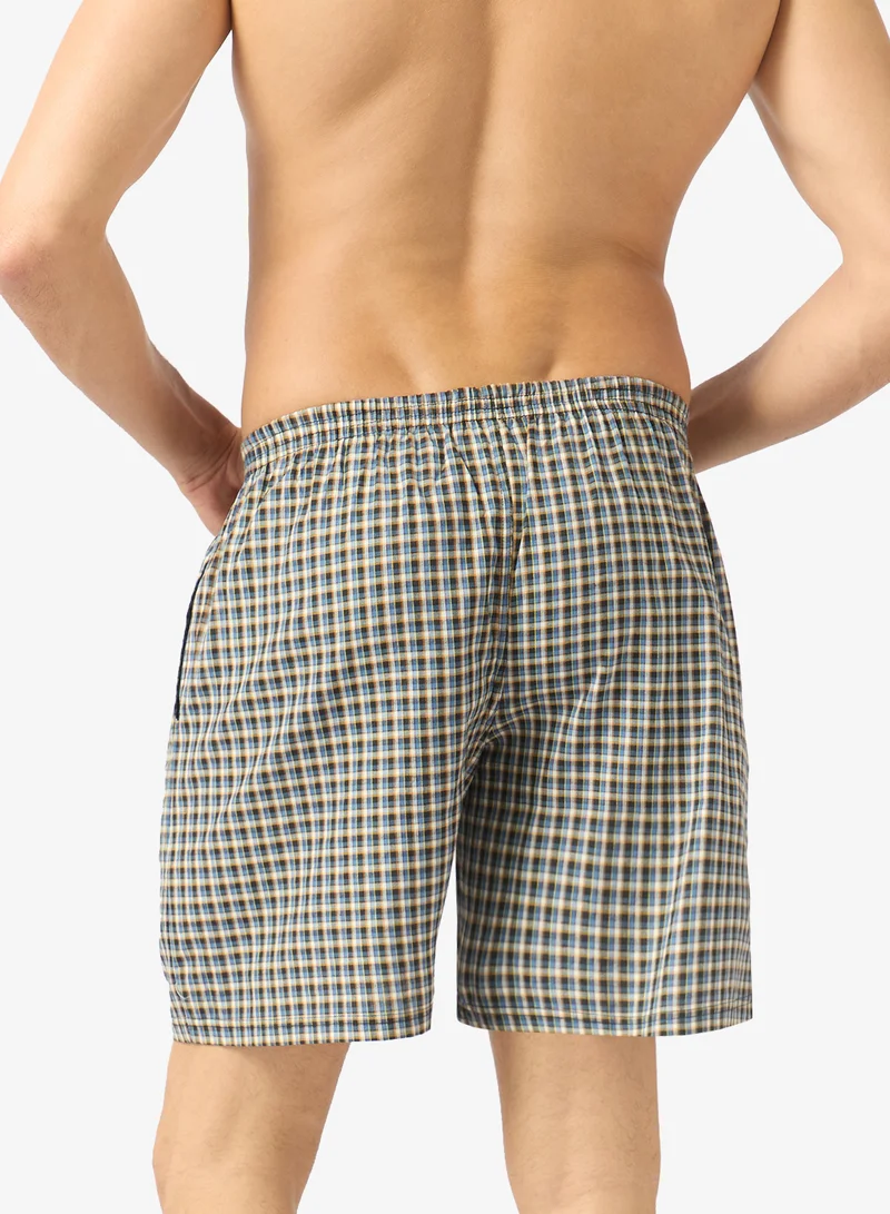 Seventy Five Basics  Woven Boxer of 2 Pack for Men | Best Price UAE