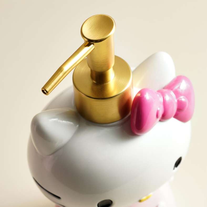 Pan Home Hello Kitty Soap Dispenser 13.5x9x2.5cm - Pink - 166TRC9901169 - Image 3