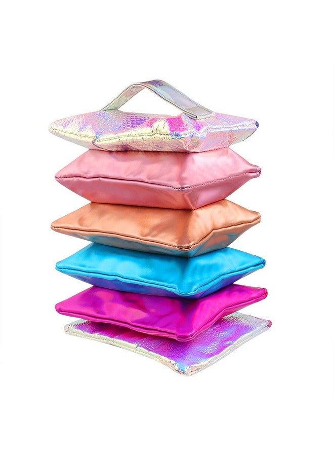 Hamster London Shimmy Pouch Set of 6 for Multipurpose Cosmetic Makeup Case/Travel Pouch - Image 3