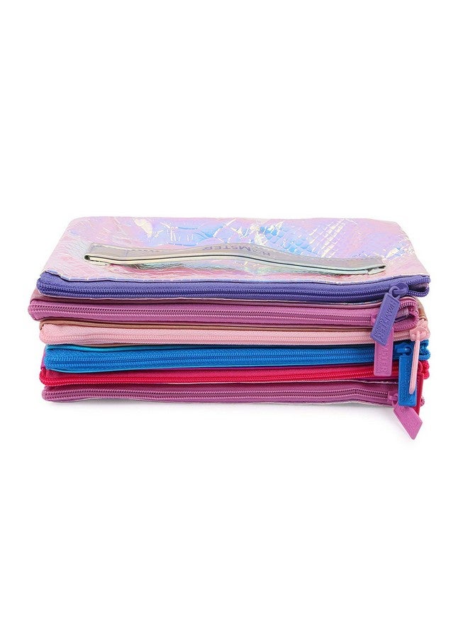 Hamster London Shimmy Pouch Set of 6 for Multipurpose Cosmetic Makeup Case/Travel Pouch - Image 5