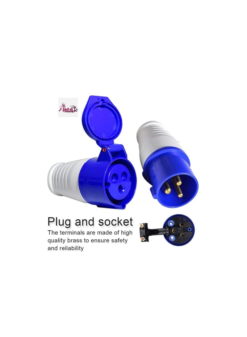 عباسلي التوصيل الصناعي وموصل المقبس الكهربائي 3 كور 16A - Image 2