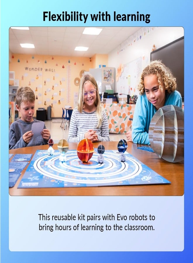 Ozobot OzoGoes to The Solar System, STEM Kit, Ages 8+, Learn The Solar System, Problem Solving, Classroom Science Activities, Easy Assembly, NGSS Aligned, Digital Lessons, Robot Not Included - Image 4