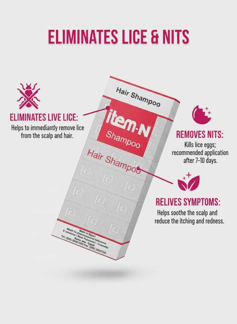 item-n shampoo for hair 60ml - Image 1