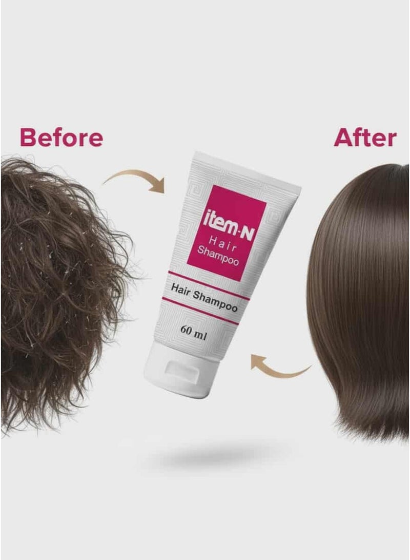 item-n shampoo for hair 60ml - Image 2