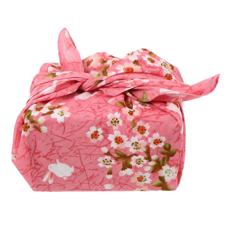 2 pcs Japanese Handkerchief Bento Wrapping Cloth Tablecloth Placemat - Image 1