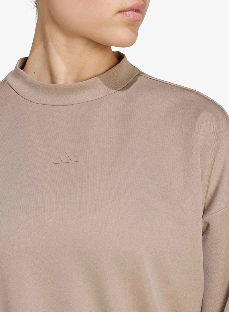 Adidas  Yoga Essential Sweatshirt for Women | Best Price UAE
