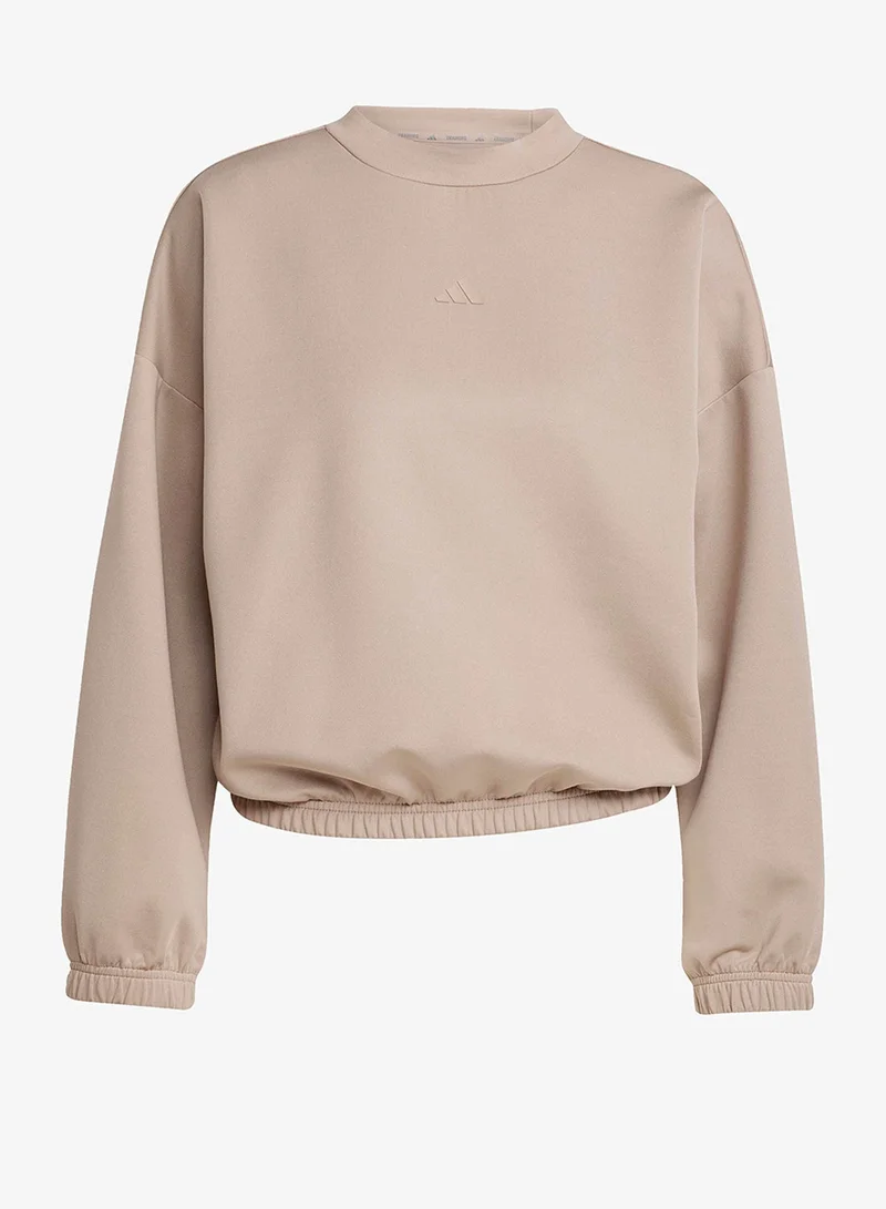 Adidas  Yoga Essential Sweatshirt for Women | Best Price UAE