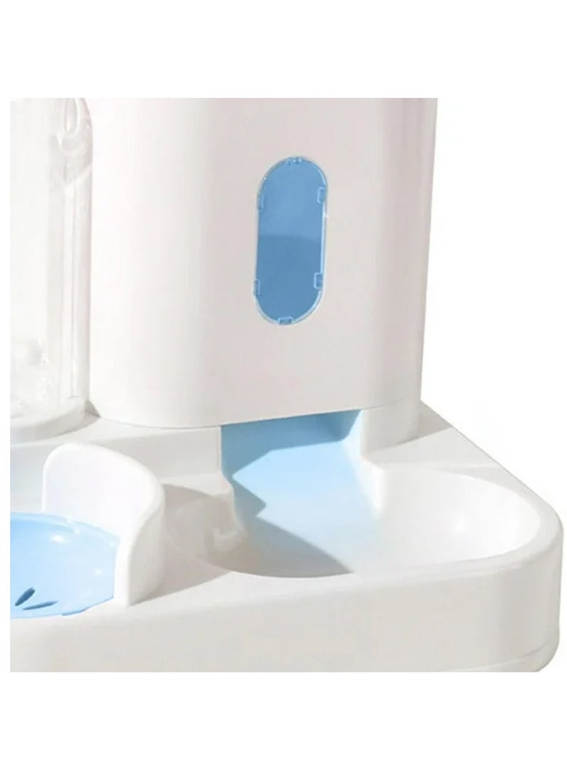 2 in 1 Automatic Pet Feeder ,Cat Feeding Bowl and Water Dispenser, Drinking Bowl - Image 3