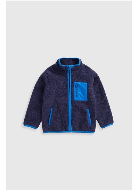 Navy Fleece Jacket